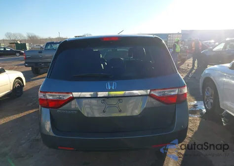 2013 Honda Odyssey Ex из США, поврежденный, VIN 5FNRL5H46DB042327